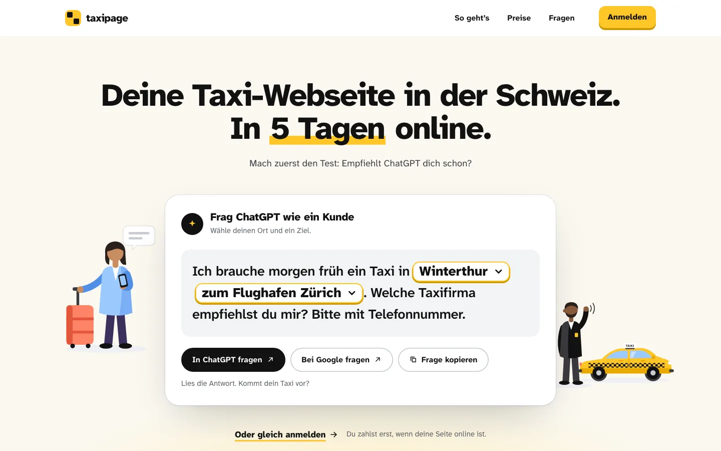 taxipage.ch